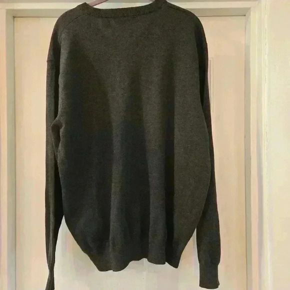 Greg Norman Men's Sweater 100% Cotton XL Grey - Picture 2 of 7